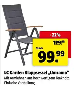 Der Grissemann LC Garden Klappsessel „Unicamo“ Angebot