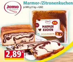 Norma Jomo Marmor-Zitronenkuchen Angebot
