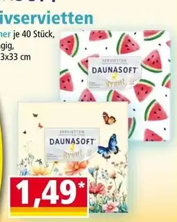 Norma Servietten Daunasoft Angebot