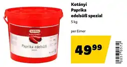 Eurogast Grissemann Kotányi Paprika edelsüß spezial Angebot