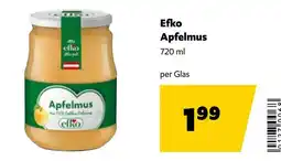 Eurogast Grissemann Efkö Apfelmus Angebot