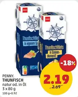 PENNY PENNY. THUNFISCH Angebot