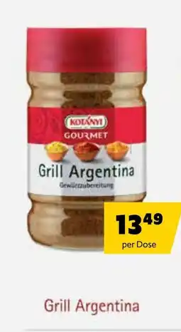 Eurogast Grissemann Kotanyi Grill Argentina Angebot