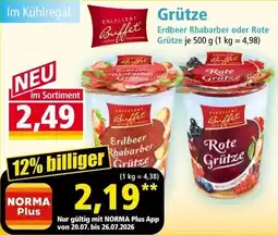 Norma Excellent Buffet Grütze Angebot