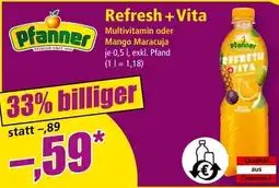 Norma Pfanner Refresh + Vita Angebot