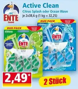 Norma WC ENTE Active Clean Angebot