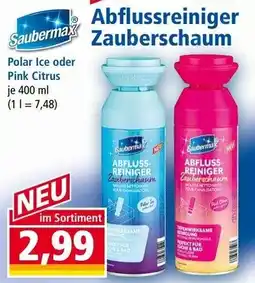 Norma SaubermAX Abflussreiniger Zauberschaum Angebot