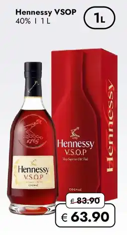 Travel FREE Hennessy VSOP 40% Angebot