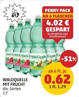 PENNY Waldquelle mit Frucht Angebot