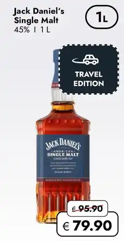 Travel FREE Jack daniel's single malt 45% Angebot
