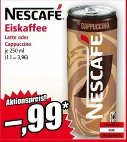 Norma Nescafe Eiskaffee Angebot