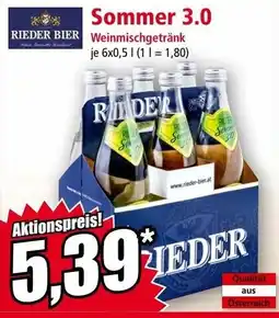 Norma Rieder Bier Sommer 3.0 Angebot