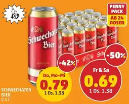 PENNY Schwechater Bier Angebot