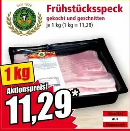 Norma Frühstücksspeck Angebot