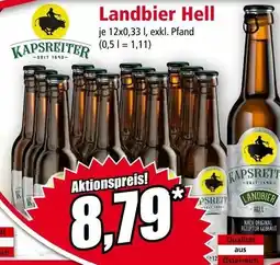 Norma Landbier Hell Kapsreiter Angebot