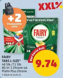 PENNY Fairy Tabs L-Size Angebot