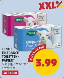 PENNY Tento Ellegance Toilettenpapier Angebot