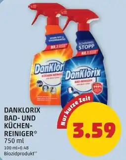 PENNY Danklorix Bad- und Küchenreiniger Angebot