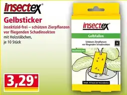 Norma insectex Gelbsticker Angebot