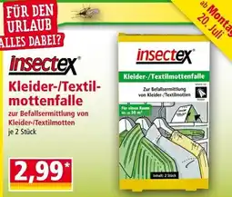 Norma insectex Kleider-/Textilmottenfalle Angebot