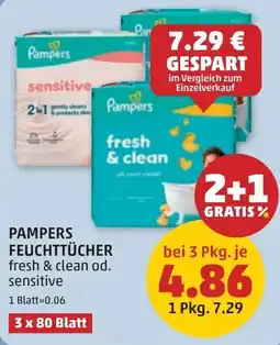 PENNY Pampers Feuchttücher Angebot