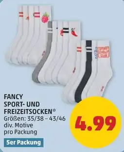 PENNY Fancy Sport- und Freizeitsocken Angebot