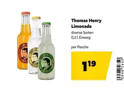 Eurogast Grissemann Thomas Henry Limonade Angebot