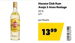 Eurogast Grissemann Havana Club Rum Anejo 3 Anos Restage Angebot