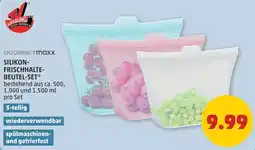 PENNY GOURMETmaxx SILIKON-FRISCHHALTEBEUTEL-SET Angebot