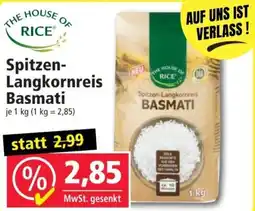 Norma The House of Rice Spitzten-Langkornreis Basmati Angebot