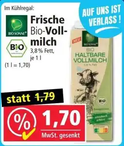 Norma Frische Bio-Vollmilch Angebot