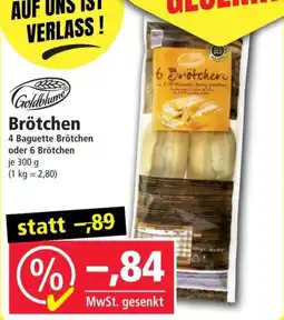 Norma Goldblume Brötchen Angebot