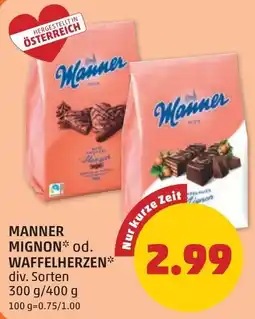 PENNY Manner Mignon Angebot