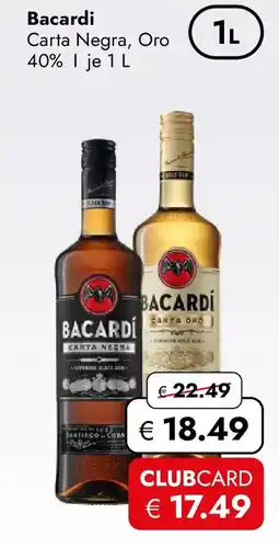 Travel FREE Bacardi Angebot