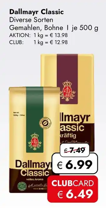 Travel FREE Dallmayr Classic Angebot