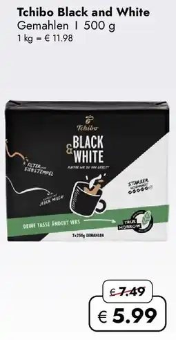 Travel FREE Tchibo black and white Angebot