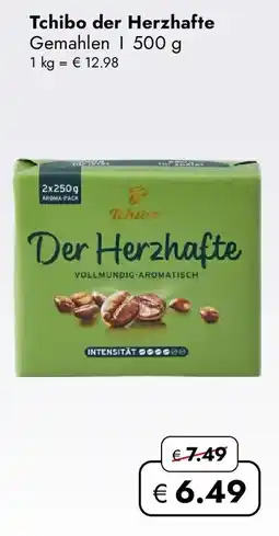 Travel FREE Tchibo der herzhafte gemahlen Angebot