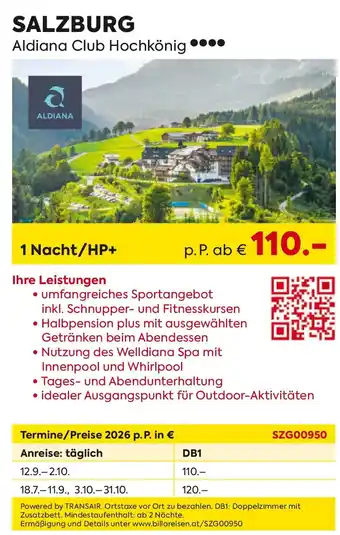 Salzburg aldiana club hochkönig