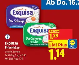 Lidl Exquisa frischkäse Angebot