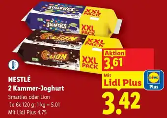 Lidl Nestlé 2 kammer-joghurt Angebot