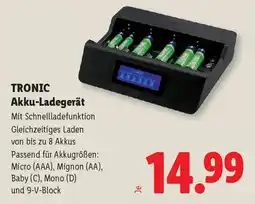 Lidl Tronic akku-ladegerät Angebot