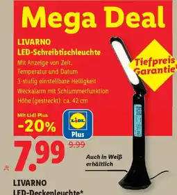 Lidl Livarno led-schreibtischleuchte Angebot