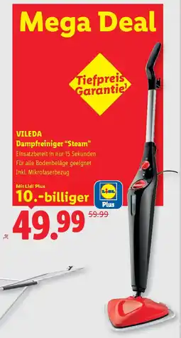 Lidl Vileda dampfreiniger steam Angebot