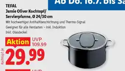 Lidl TEFAL Jamie Oliver Kochtopf/ Servierpfanne, Ø 24/30 cm Angebot