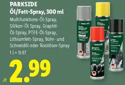 Lidl Parkside öl/fett-spray Angebot