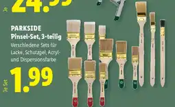 Lidl Parkside pinsel-set, 3-teilig Angebot