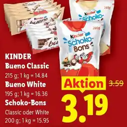 Lidl Kinder bueno classic Angebot