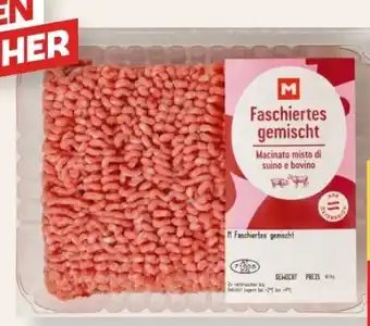 MPreis M Faschiertes gemischt Angebot