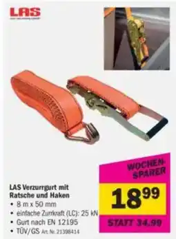 Forstinger LAS Verzurrugurt mit Ratsche und Haken Angebot