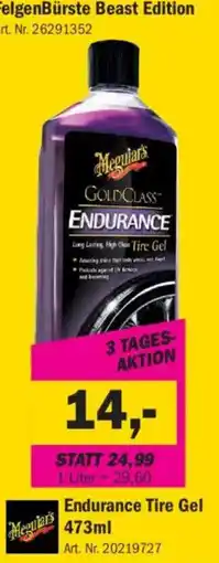 Forstinger Meguiar's GoldClass Endurance Tire Gel Angebot